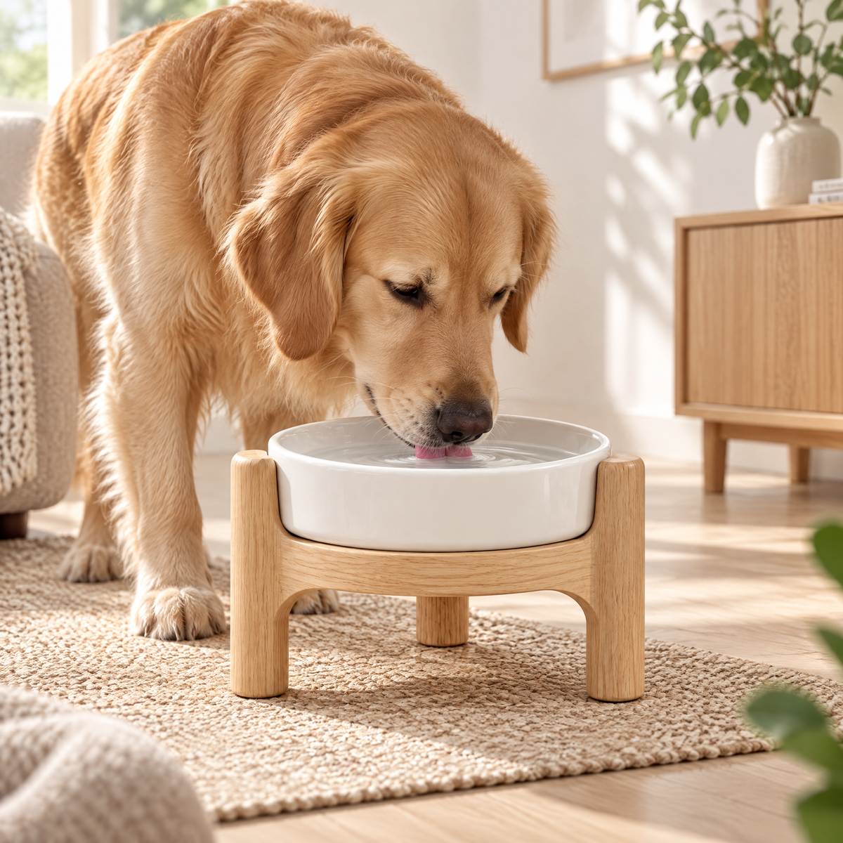 Northaliq™ Elevated Ceramic Pet Bowl
