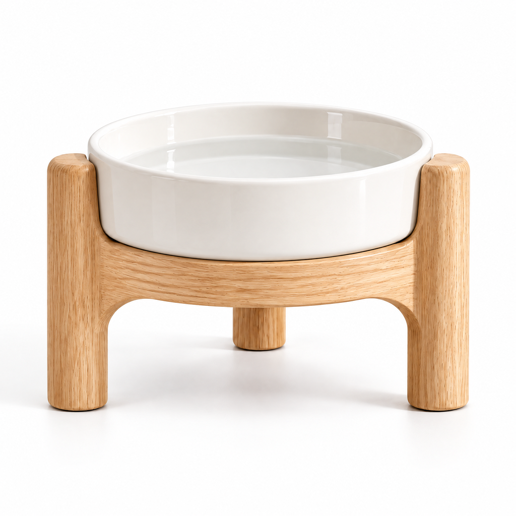 Northaliq™ Elevated Ceramic Pet Bowl