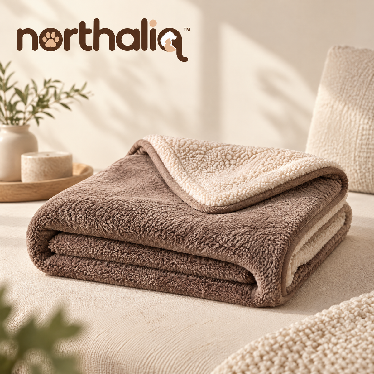 Northaliq™ Reversible Sherpa Pet Blanket