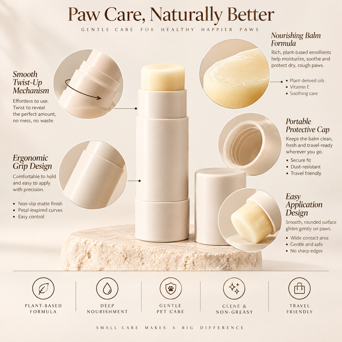 Northaliq™ Pet Paw Care Balm Stick