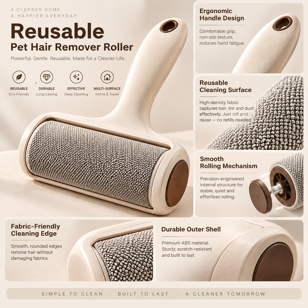 Northaliq™ Reusable Pet Hair Remover Roller