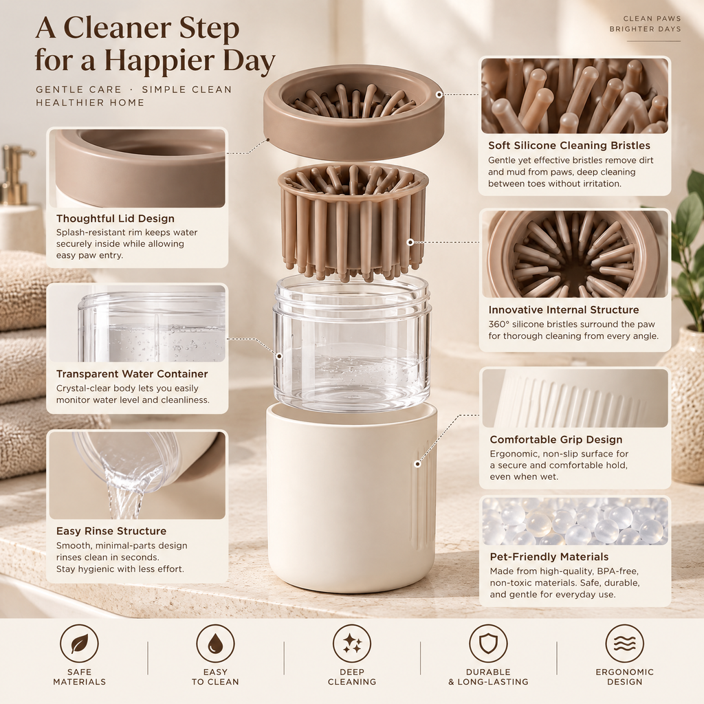 Northaliq™ Portable Dog Paw Cleaner Cup