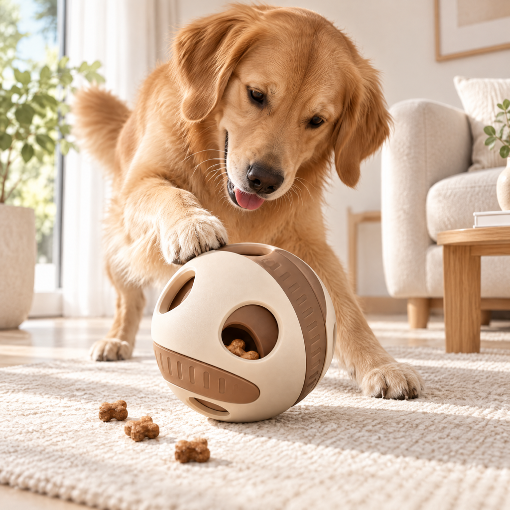 Northaliq™ Interactive Dog Treat Dispensing Ball